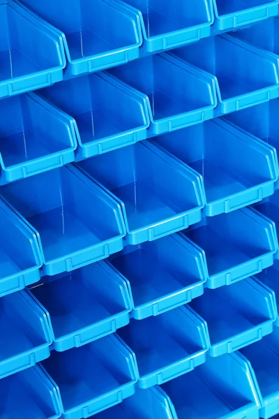 Modèle d'étagère bleue — Photo