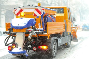 Snow plow clipart