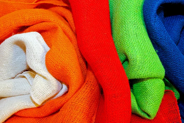 Renk kumaş — Stok fotoğraf