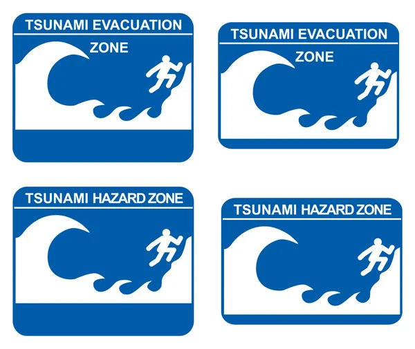 Tsunami - Stock-foto