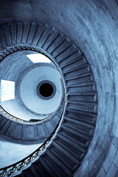 Blue spiral — Stock Photo, Image