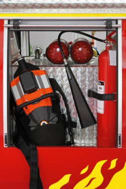 Fire fighter equipment clipart