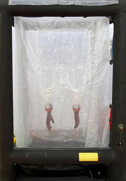 Station de lavage Biohazard — Photo