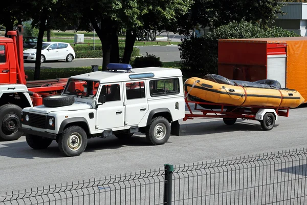 Рятувальні човни — стокове фото