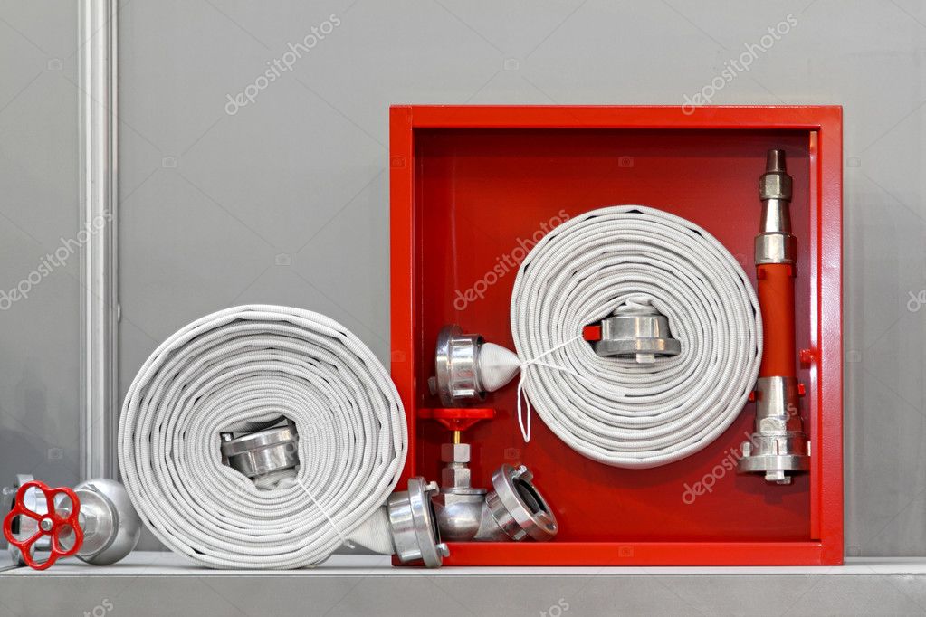 High Pressure Brandslang Rubber Fire Hose Is Used for Fire Transportation  Water