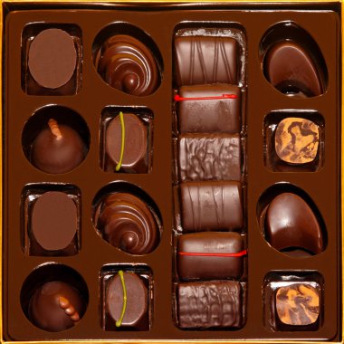 Belgian praline clipart