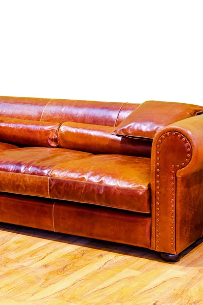 革のソファ — ストック写真