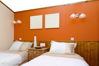 Orange room clipart