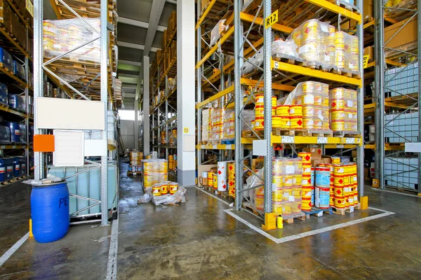 Flammable material warehouse — Stock Photo, Image