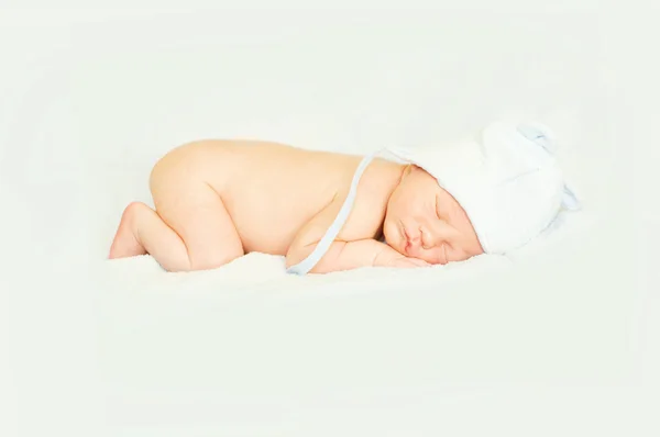 Portret Van Slapende Baby — Stockfoto