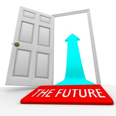 The Future - Door Mat Open Door Arrow clipart