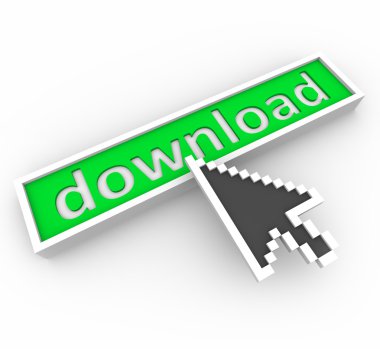 Download düğme ve web ok