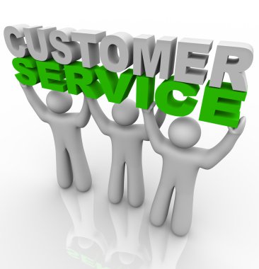 Customer Service - Lifting the Words clipart