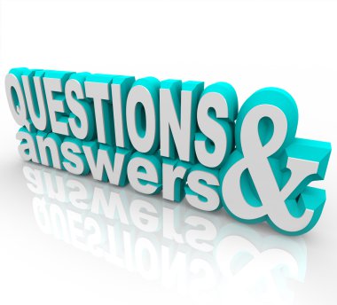 Questions and Answers clipart
