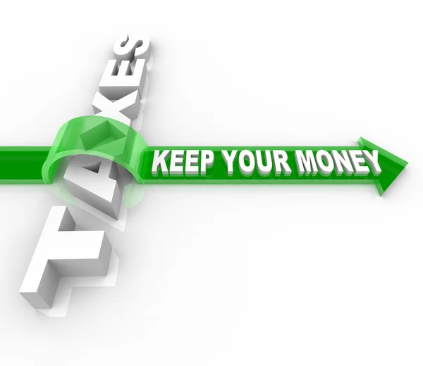 Taxes - Keep Your Money — Stock Photo, Image