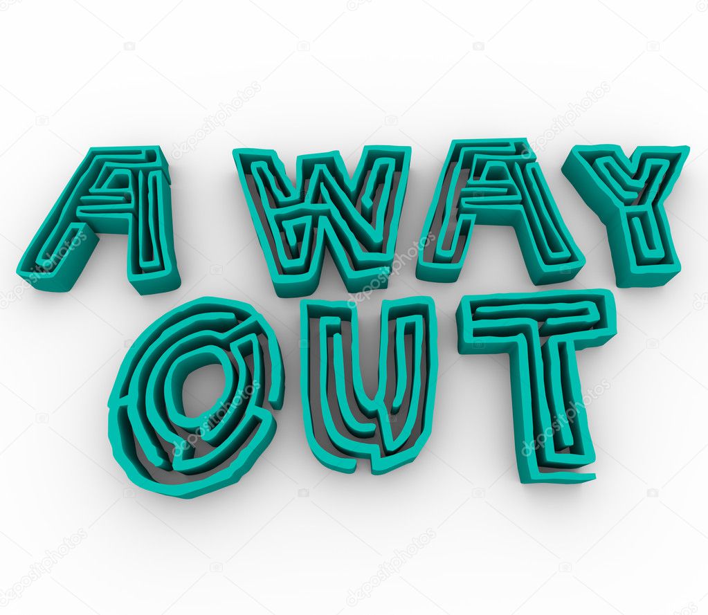 A Way Out - Maze Words