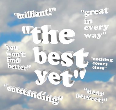 The Best Yet - Quotations of Praise clipart