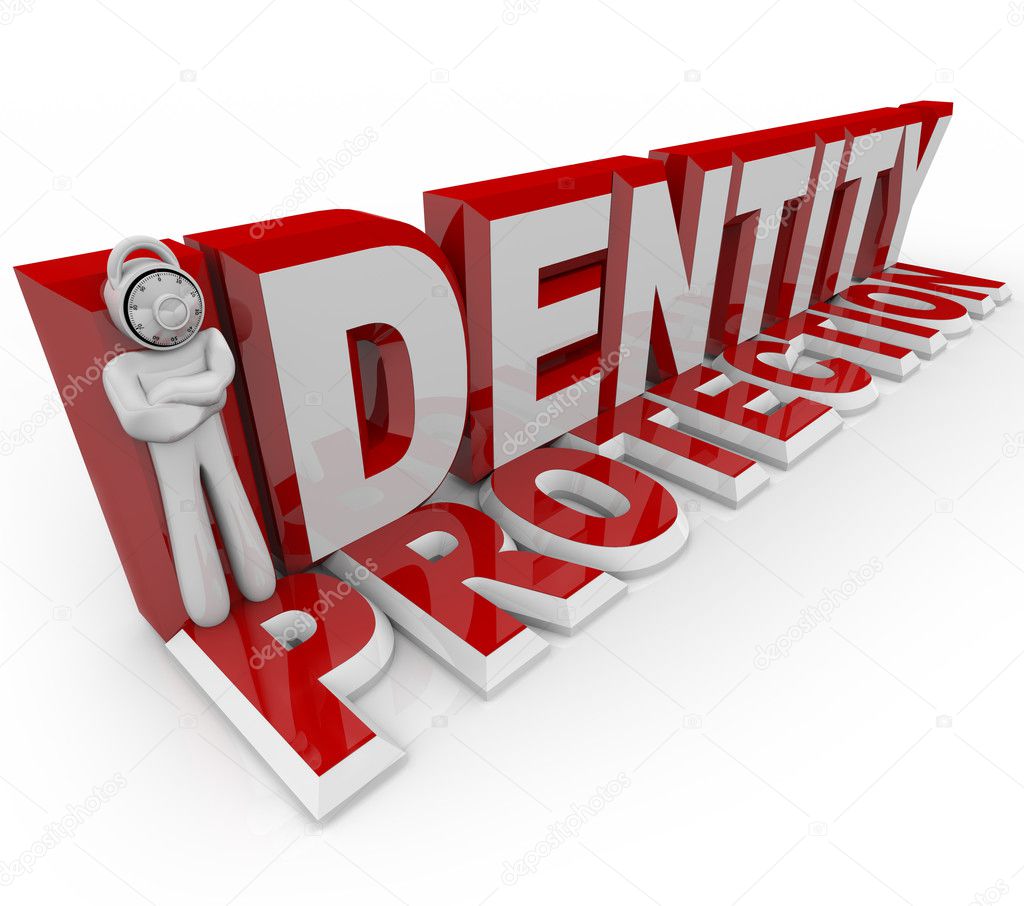 Identity Protection - Combination Lock Man