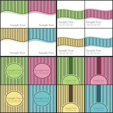 Vector Backgrounds Pack clipart