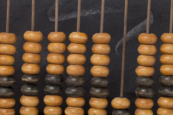 Abacus - концепция ретро-образования — стоковое фото