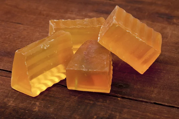 レモングラスの手作り石鹸 — ストック写真