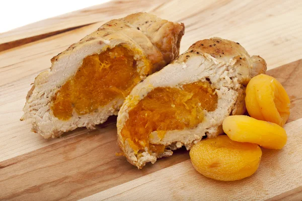 Філе індички, приготовлені з абрикоси — стокове фото