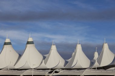 Denver International Airport roof clipart