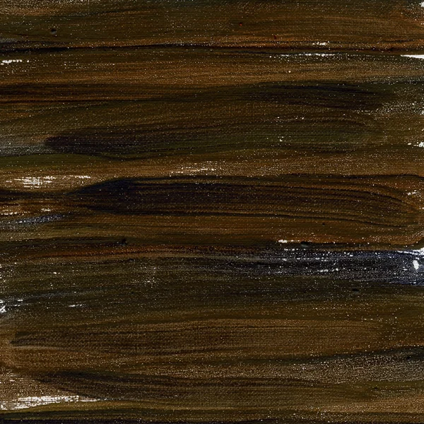Aquarela Marrom Escuro Pintado Abstrato Tela Artista Branco Auto Feito — Fotografia de Stock