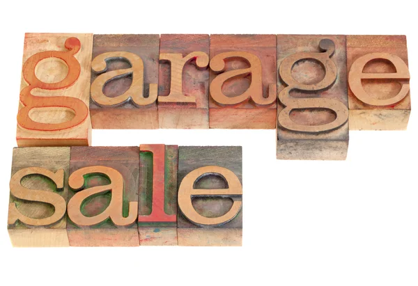 Sprzedaż garażowa — Zdjęcie stockowe