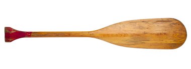 Old canoe paddle clipart