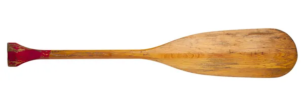 Old canoe paddle — Stock Photo, Image