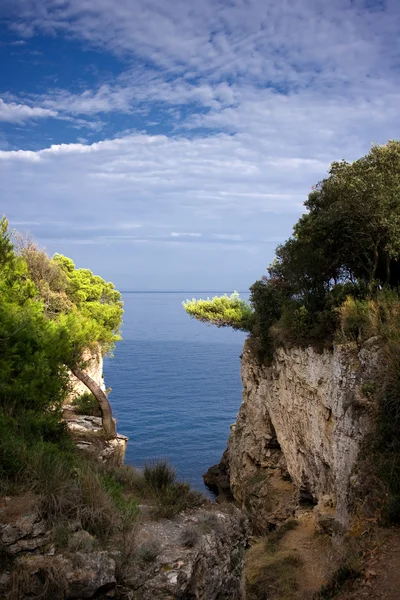 Costa mediterranea — Foto Stock