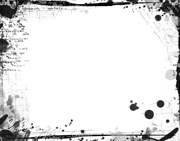 Borda de grunge em branco — Fotografia de Stock
