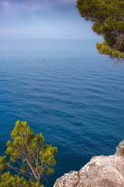 Средиземное побережье — стоковое фото