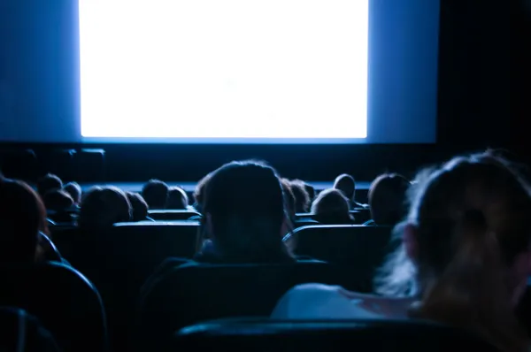 Blank Cinema Screen Your Message Place — Stock Photo, Image
