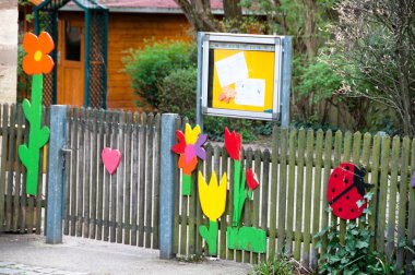 Kindergarten Entrance clipart
