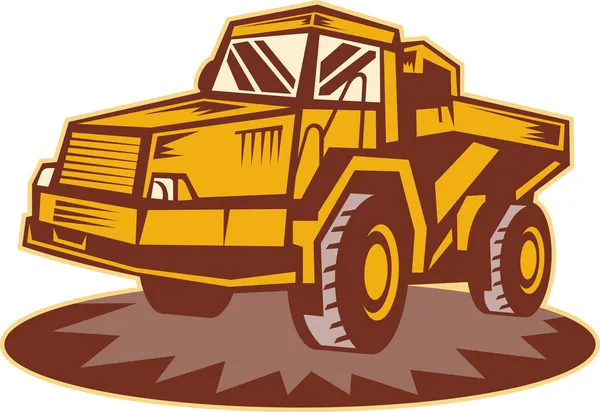 Górnictwa dump truck — Zdjęcie stockowe