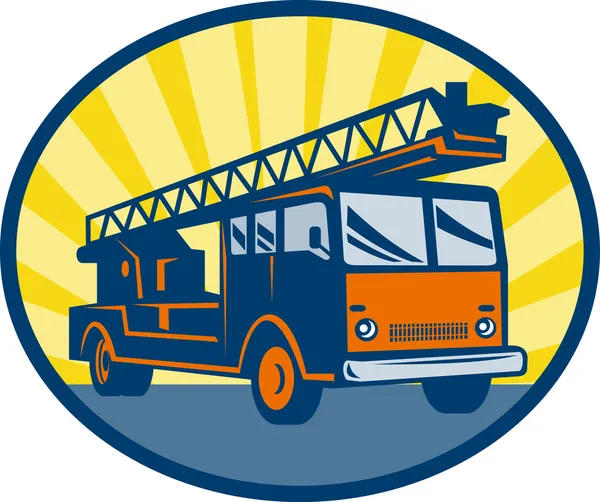 Fire truck of motor toestel — Stockfoto
