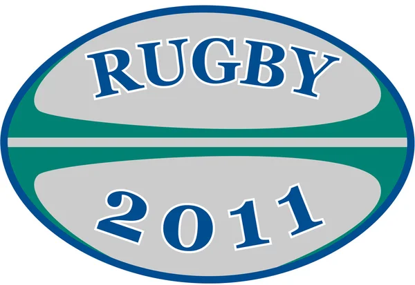 Pelota de rugby 2011 — Foto de Stock
