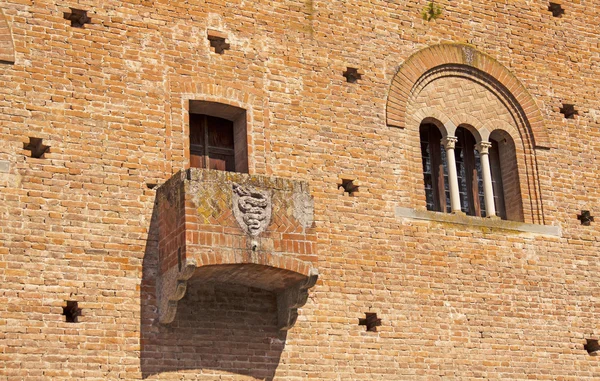 Duvar ve balkon — Stok fotoğraf