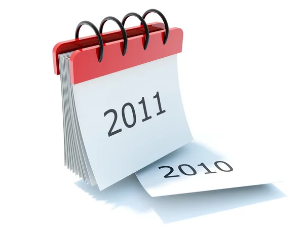 Het pictogram van de kalender van 2011 — Stockfoto