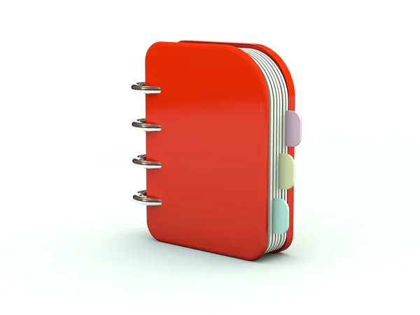 Notebook-Ikone — Stockfoto