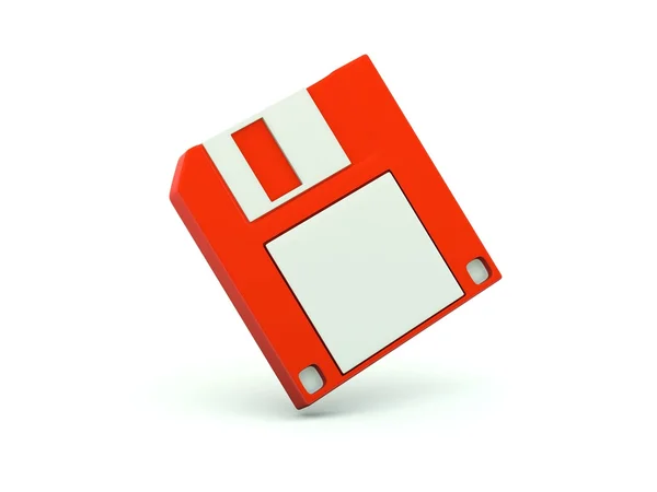 3.5 inches floppy disc icon — Stock Photo, Image
