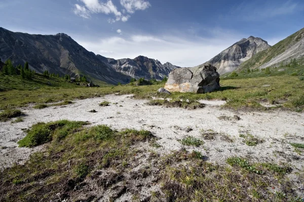 Idyllische wilde Natur in den ostsibirischen Bergen — Stockfoto