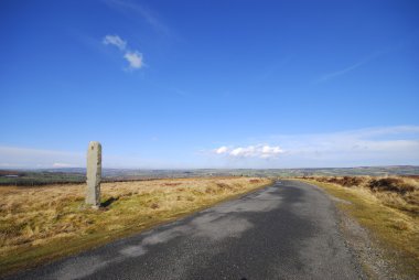 Yorkshire Moor road clipart