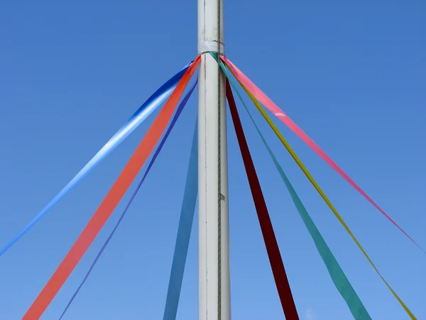 stock image Maypole ribbons