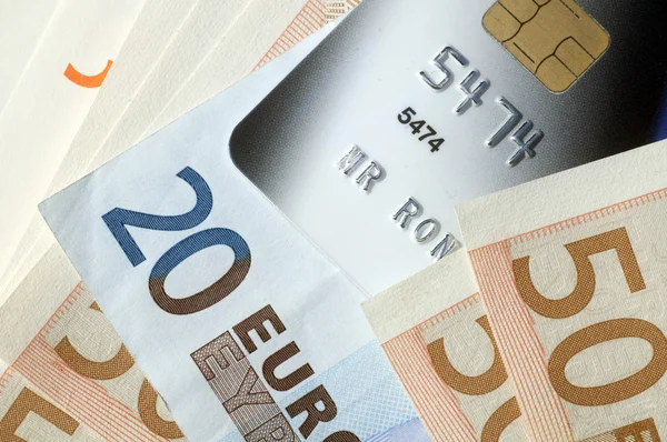 Euro kredi — Stok fotoğraf