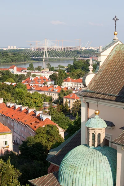 Varşova cityscape — Stok fotoğraf