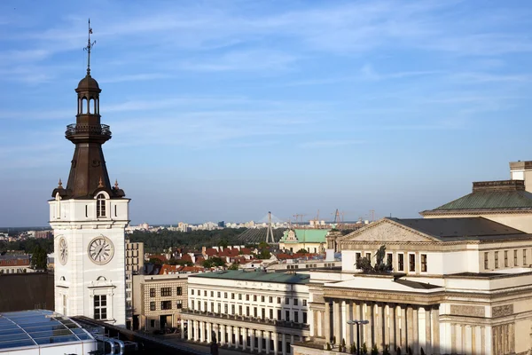 Warschau stadsgezicht — Stockfoto