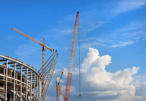 Stadium Construction Site — Stock Photo, Image